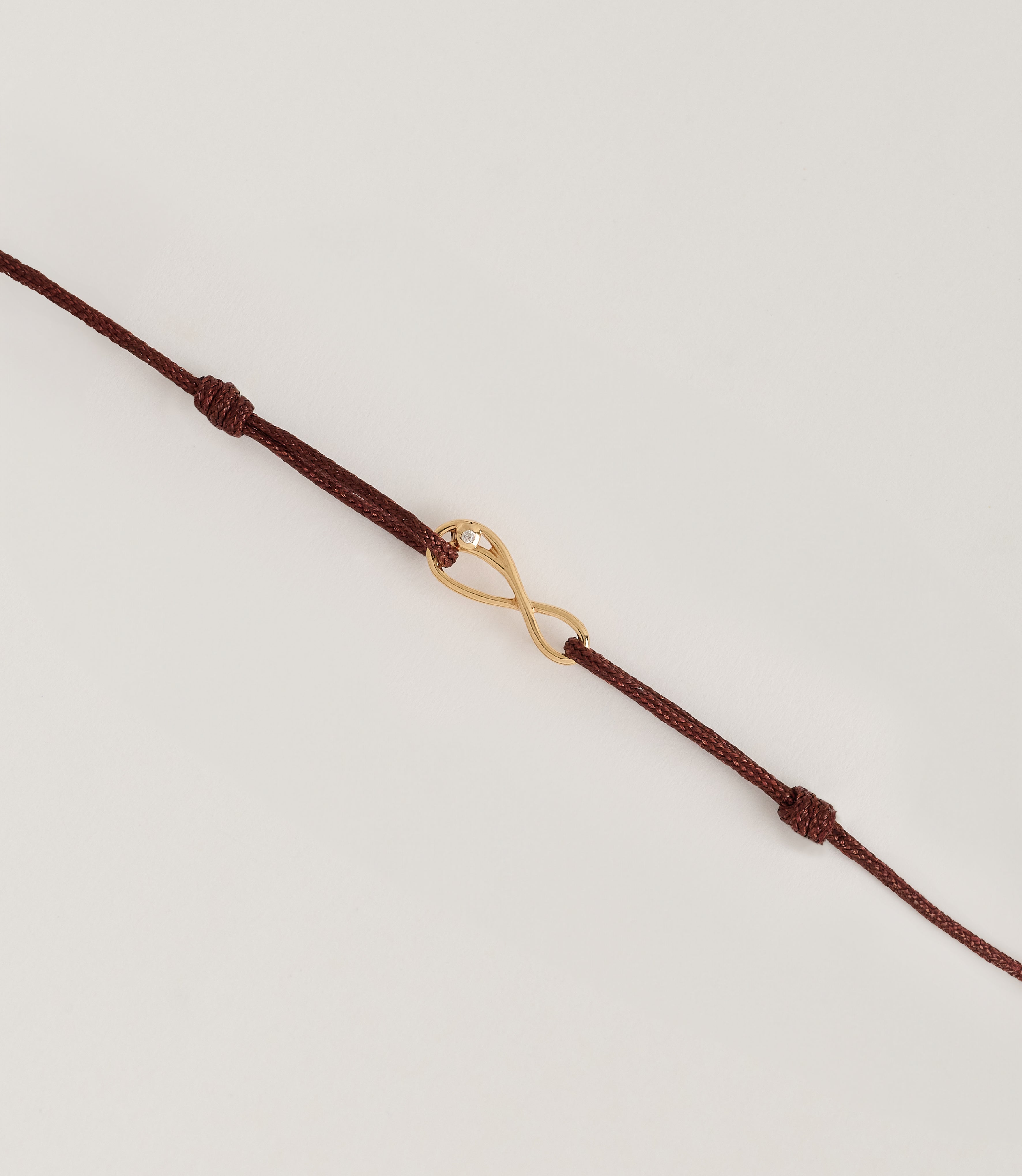 Bracelet cordon infini