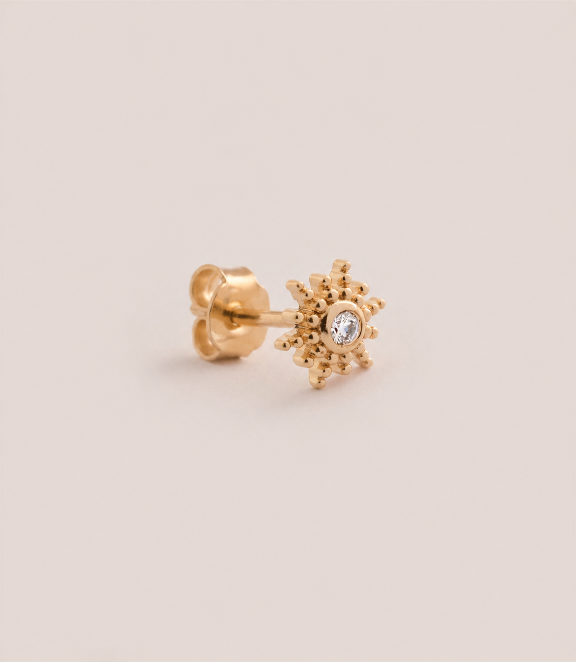 Boucle Soleiro puce