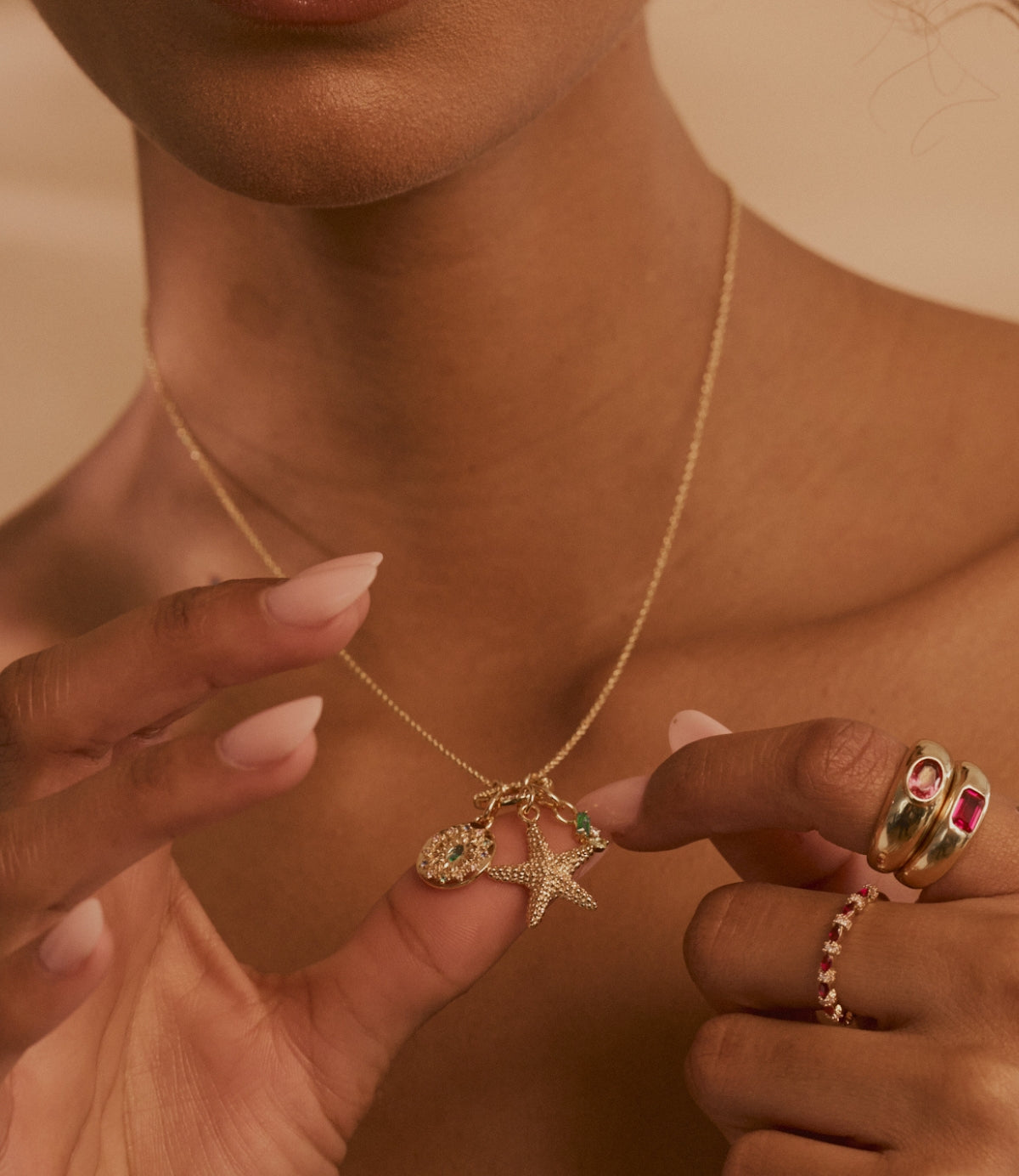 Collier clicker chaîne torsadée