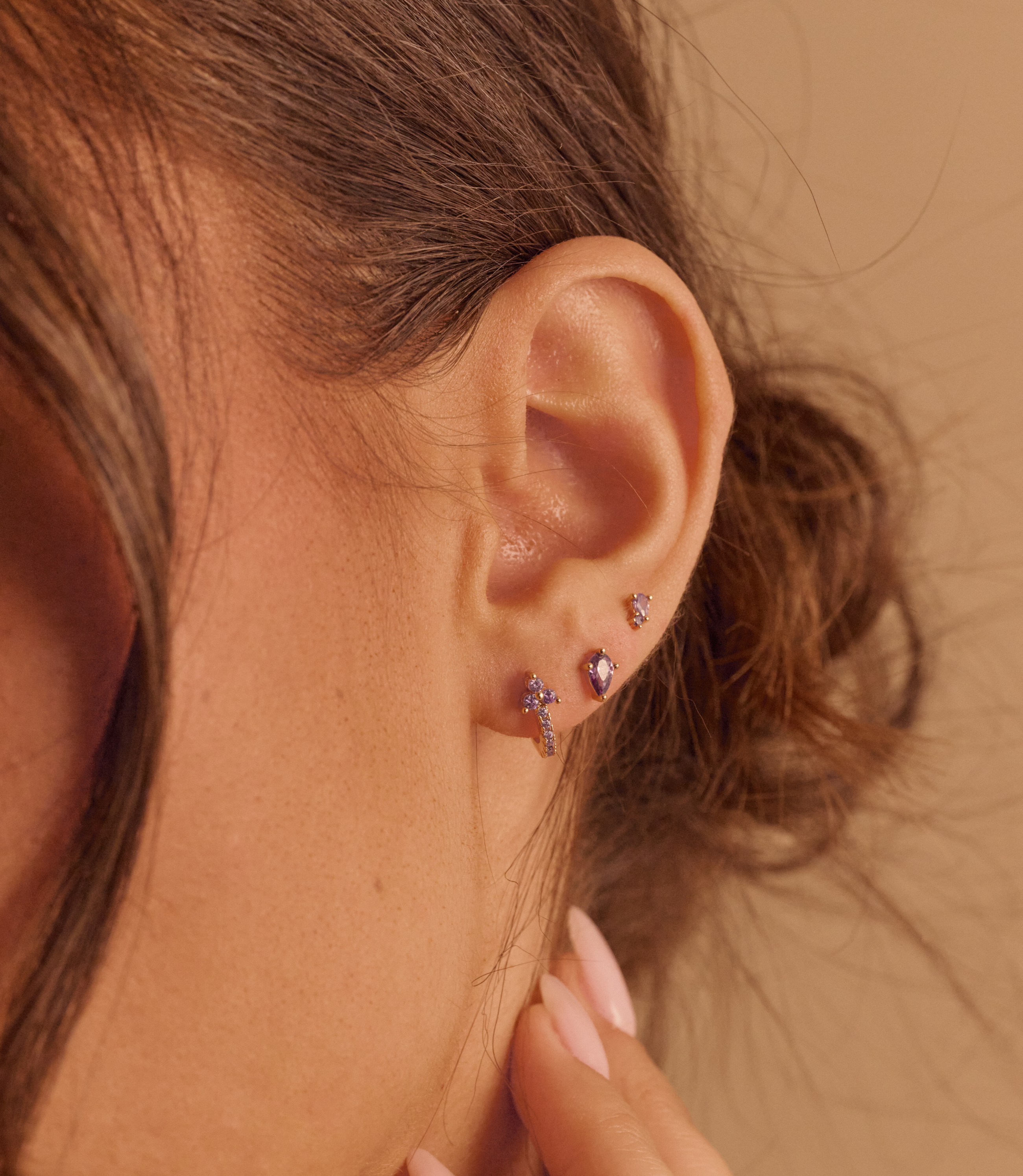 Boucle Solea Puce