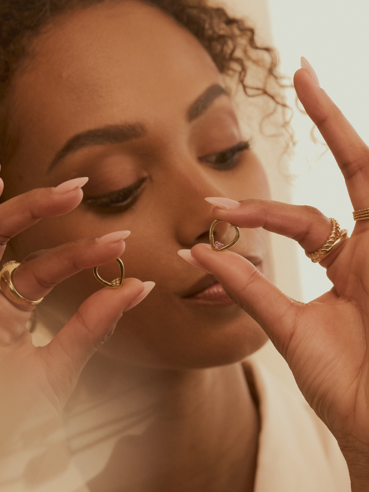 Boucles Silo pierres de naissance